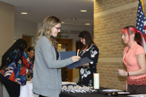 Photo of Psi Chi induction