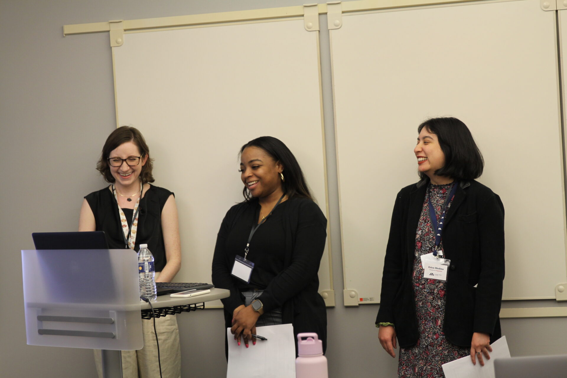 Kari Eidnes (MA '21, PsyD 2), Tara Pope (MA '21, PsyD 2), and Erica Medina (PsyD 2) presented on "Working With Children & Adolescents From Minoritized & Underserved Communities."