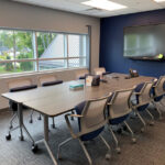 Photo of conference room on the second floor of the Diane S. Blau building