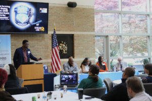 Photo of the mental health panel